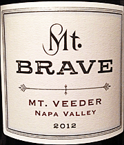 Mt. Brave 2012 Mt. Veeder Merlot