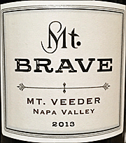 Mt. Brave 2013 Mt. Veeder Merlot