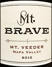 Mt Brave 2015 Mt Veeder Cabernet Sauvignon