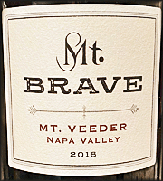 Mt. Brave 2018 Cabernet Sauvignon