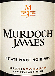 Murdoch James 2015 Estate Pinot Noir