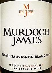 Murdoch James 2015 Sauvignon Blanc