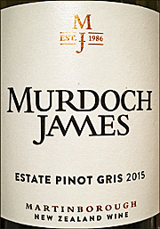 Murdoch James 2015 Pinot Gris