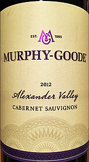 Murphy Goode 2012 Alexander Valley Cabernet Sauvignon