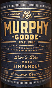 Murphy Goode 2014 Liars Dice Zinfandel