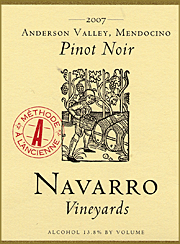 Navarro 2007 Methode a L'Ancienne Pinot Noir
