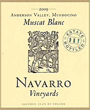 Navarro 2009 Muscat Blanc
