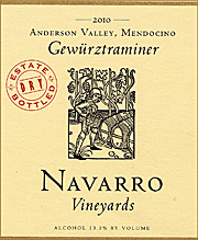 Navarro 2010 Gewurztraminer