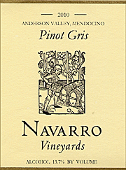 Navarro 2010 Pinot Gris