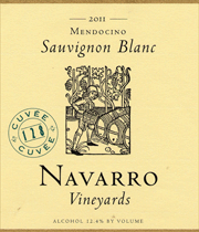 Navarro 2011 Cuvee 128 Sauvignon Blanc 