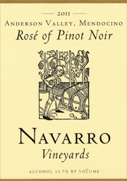 Navarro 2011 Rose of Pinot Noir