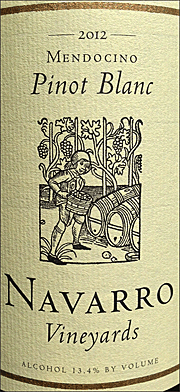 Navarro 2012 Pinot Blanc