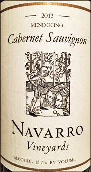 Navarro 2013 Cabernet Sauvignon