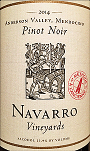 Navarro 2014 Methode a L'Ancienne Pinot Noir