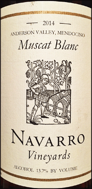 Navarro 2014 Muscat Blanc Dry