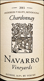 Navarro 2015 Anderson Valley Chardonnay