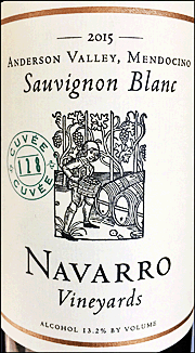 Navarro 2015 Cuvee 128 Sauvignon Blanc