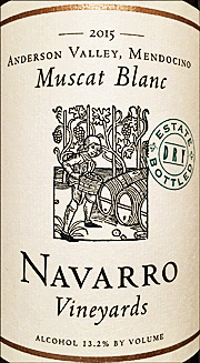Navarro 2015 Muscat Blanc