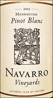 Navarro 2015 Pinot Blanc