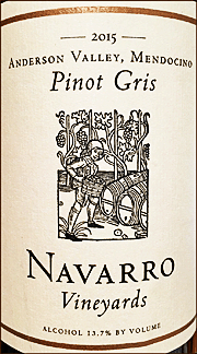 Navarro 2015 Pinot Gris
