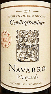 Navarro 2017 Gewurztraminer