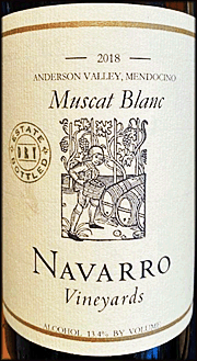 Navarro 2018 Muscat Blanc