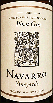 Navarro 2018 Pinot Gris