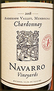 Navarro 2018 Premier Reserve Chardonnay