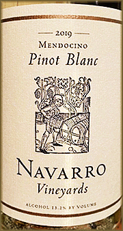 Navarro 2019 Pinot Blanc