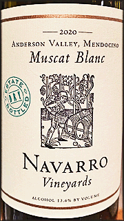 Navarro 2020 Dry Muscat Blanc