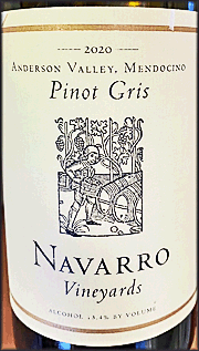 Navarro 2020 Pinot Gris