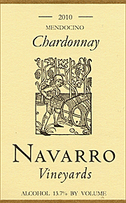Navarro 2010 Mendocino Chardonnay