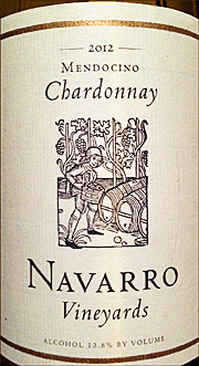 Navarro 2012 Mendocino Chardonnay