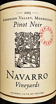 Navarro 2013 Deep End Blend Pinot Noir