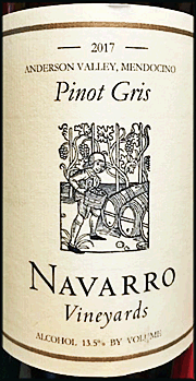 Navarro 2017 Pinot Gris