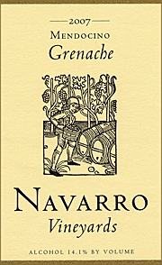 Navarro 2007 Grenache