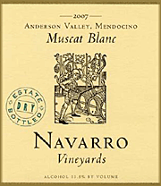 Navarro 2007 Muscat Blanc