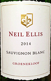 Neil Ellis 2014 Groenekloof Sauvignon Blanc