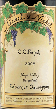 Nickel & Nickel 2009 C C Ranch Cabernet