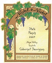 Nickel & Nickel 2009 State Ranch Cabernet