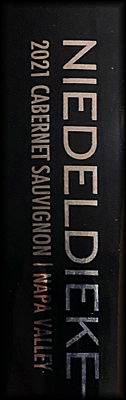 Niedeldieke 2021 Cabernet Sauvignon