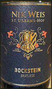 Nik Weis 2018 St. Urbans Hof Bockstein Spatlese Riesling