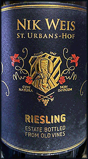 Nik Weis 2018 St. Urbans-Hof Riesling From Old Vines