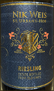 Nik Weis 2021 St. Urbans-Hof From Old Vines QbA Riesling