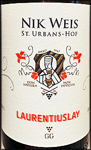 Nik Weis 2022 St. Urbans-Hof Laurentiuslay GG Riesling
