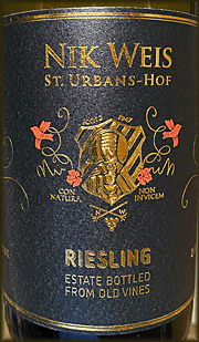 Nik Weis 2024 St. Urbans-Hof From Old Vines Riesling
