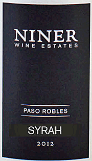 Niner 2012 Syrah