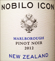 Nobilo 2012 Icon Pinot Noir