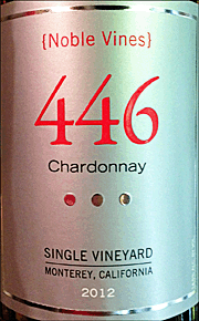 Noble Vines 2012 446 Chardonnay