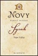 Novy 2008 Napa Valley Syrah